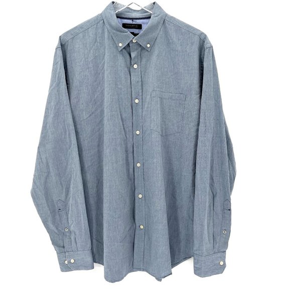 Banana Republic Camden Fit Custom 078 Wash Shirt Button Down Long Sleeve Size XL - Picture 1 of 11